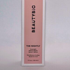 BEAUTY BIO THE NIGHTLY Overnight retinol Repair Serum 1 oz.